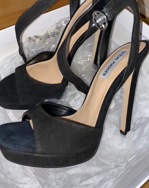 Steve Madden Black Platform Heels thumbnail 3