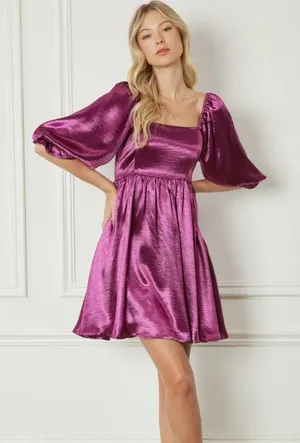 Entro‎ Purple Dress Size Small thumbnail 1