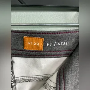 Pilcro Anthropologie Serif Fit Low Rise Jegging Womens Size 29 Stretch Gray thumbnail 5