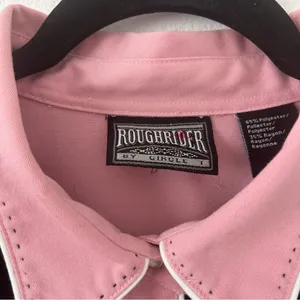 Vintage Roughrider by Circle T Pink Western Button Up Shirt thumbnail 9