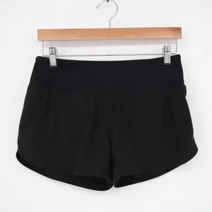 Zyia Active Running Shorts Womens Medium Black Athletic Curved Hem Excellent thumbnail 2