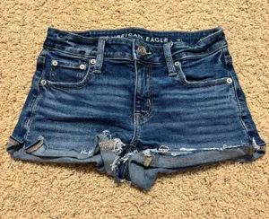 American Eagle Denim Jean Shorts thumbnail 1