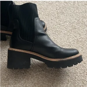 DV by Dolce Vita Black Ankle Boots - Trooper Boots thumbnail 8