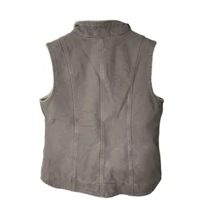 Carhartt sherpa vest mauve gray women's size medium thumbnail 2