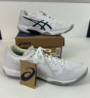 Asics Gel-Rocket 11 White/Ink Teal Volleyball Shoes Womens Size 12 thumbnail 1