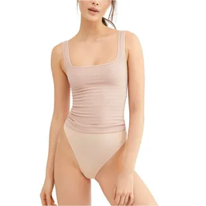 Free People Square One Seamless Cami in Latte XSmall Womens Tank Top thumbnail 12