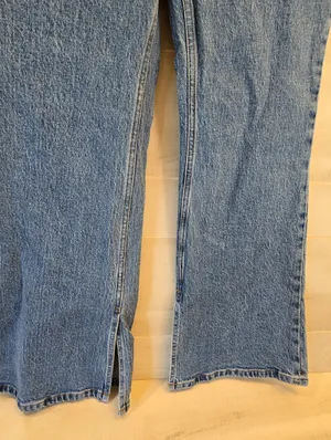 {29/8} Abercrombie & Fitch The Vintage Flare High Rise Dark Blue Jeans thumbnail 6