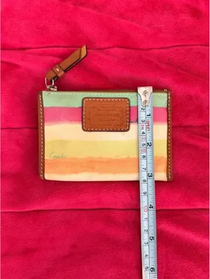 Vintage Coach Watercolor Card Holder thumbnail 5