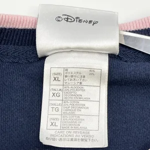 Walt Disney World Mickey Mouse Womens Sweatshirt Size XL Varsity Character Retro thumbnail 9