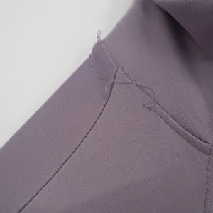Avia Womens Full Zip Athletic Jacket Lavender Purple Mock Neck Thumbholes Small thumbnail 4