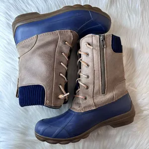 SPERRY TOP SIDER SYREN MISTY Women's Waterproof Duck Fleece Lined Boots Size 8 thumbnail 11