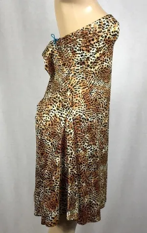 Dare Wear Size XL Strapless Animal Print Dress. New Without Tags thumbnail 3