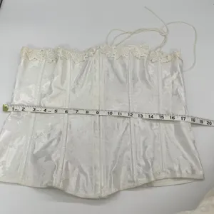 Vintage Empire Intimates Corset‎ Top Women 44 Floral Jacquard Regency Coquette thumbnail 9