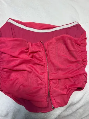 Pink mesh Corset Top thumbnail 3