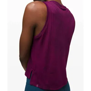 Lululemon Tank Top Women 4 Purple Swiftly Tech 2.0 Race Length Running Training thumbnail 2