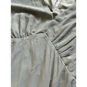Baltic Born Esti Maxi Dress NWT Large Dark Sage‎ Green Boho Wedding Romantic thumbnail 6
