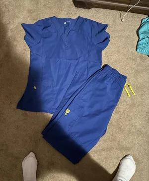 Scrub set Blue Size top thumbnail 1