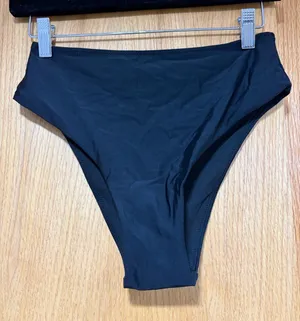 Aerie Black Bikini Bottoms - Size Small thumbnail 1