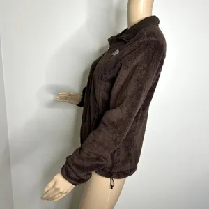 North Face Brown Fleece Full Zip Jacket thumbnail 2