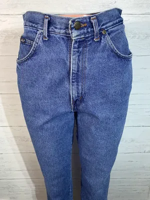 Chic Jeans Vintage High Waisted Mom Jeans Women's Size 14 juniors 100% Cotton READ thumbnail 3