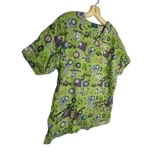 Carol's Scrubs‎ Shirt Green Size L thumbnail 5