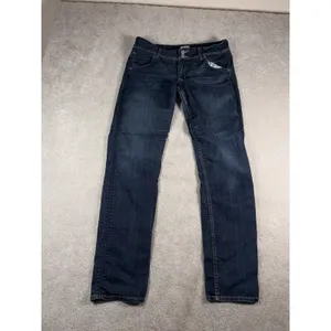 Hudson Gray Hudson Jeans Women's Size 31 Blue Collin Low Rise Skinny Button Flap thumbnail 2
