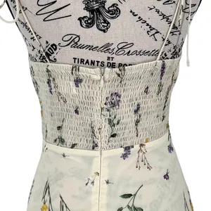Showpo Wild Flowers Tie-Strap Cami Midi‎ Dress Size 4 Floral Y2K Garden Wedding thumbnail 9