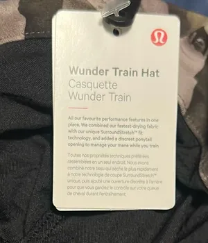 Lululemon Wunder Train Hat Green Camo XS/S thumbnail 4