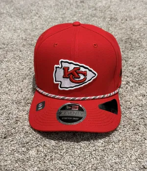 New Era Kansas City Chiefs Multi Rope OTC 9Seventy stretch snapback hat thumbnail 2