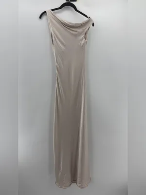 Bec & Bridge Sol Asymmetrical Dress in Sand AU8/US4 thumbnail 4
