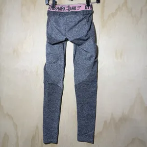 Gymshark Dry Seamless Leggings‎ Women's Small Gray Pink Athletic Workout thumbnail 7