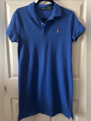 Ralph Lauren Polo Short Sleeve Y2K Party 2000 Hipster Mesh Mini Dress M Preppy thumbnail 3