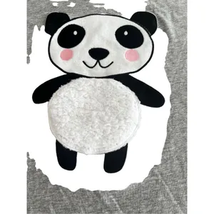 Panda pajama top size M Gray Size M thumbnail 6