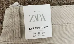 ZARA High Rise Jeans thumbnail 4