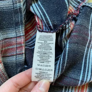 Little Bit of Sugar Red Plaid Sequin Tunic Flannel Shirt thumbnail 14