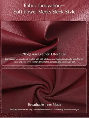 NWT Popilush Sleeveless Faux Leather Mock Neck Tank Top Bodysuit Maroon thumbnail 5