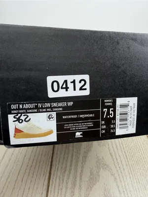 Sorel Women's Out N About IV Low Women's Waterproof Sneaker 7.5 Honey White $100 thumbnail 8