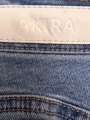Akira Women's Wide Leg Jeans Size 31 Blue Denim High Rise Casual thumbnail 13