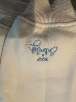 Pink Palm Puff Hoodie thumbnail 3