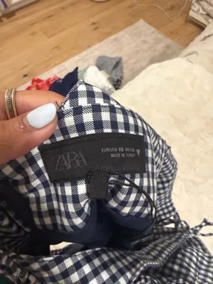 ZARA Gingham Top thumbnail 3