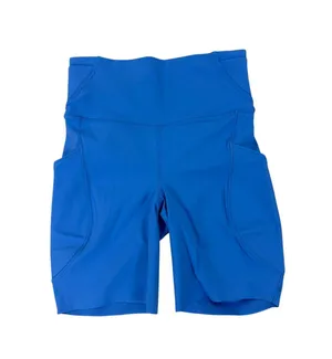 NWT Lululemon Blue High-Rise Athletic Shorts - Size 2 thumbnail 1