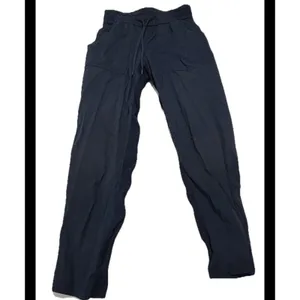 Lululemon Beyond The Studio Crop Pants Women's Size 4 Navy Blue Athletic thumbnail 12