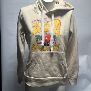 Réflex bad bunny beige pullover hoodie Size L thumbnail 3
