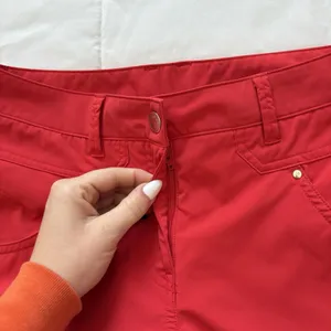 NVO by Lanctot Cropped Pants Womens 2 Red Golf Preppy Outdoor Activewear‎ Luxury thumbnail 3