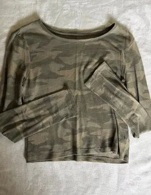 American Eagle Long Sleeve Crop thumbnail 1