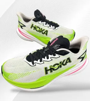 Hoka Mach X 3 Womens Running Shoes Lime Green White Pink 1168721 WNL US 8B thumbnail 1