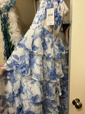 Windsor Prom Dress Blue thumbnail 8