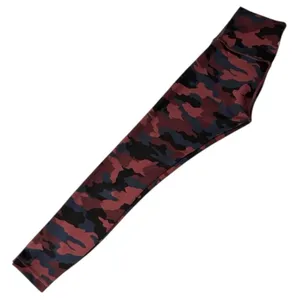 Lululemon Leggings 4 Wunder Under Camo High Rise‎ Black Red Blue thumbnail 7