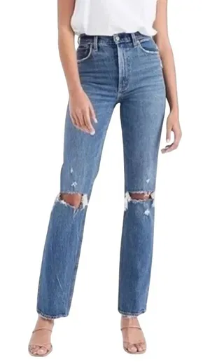 Abercrombie & Fitch The 90's Straight Ultra High Rise Jeans Size 29/8 thumbnail 1