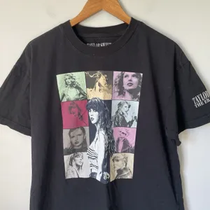 Taylor Swift The Eras Tour Official Tour Merch T-Shirt Black 100% Cotton Size L thumbnail 4